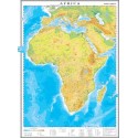 Africa. Harta fizica