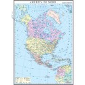 America de Nord. Harta politica