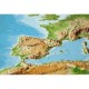Georelief Harta Europei in relief mare, 3D
