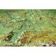 Georelief Harta in relief 3D a Germaniei, mica (in germana)