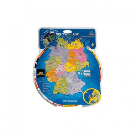HCM Kinzel Harta pentru copii Disc rotativ Germania & Europa
