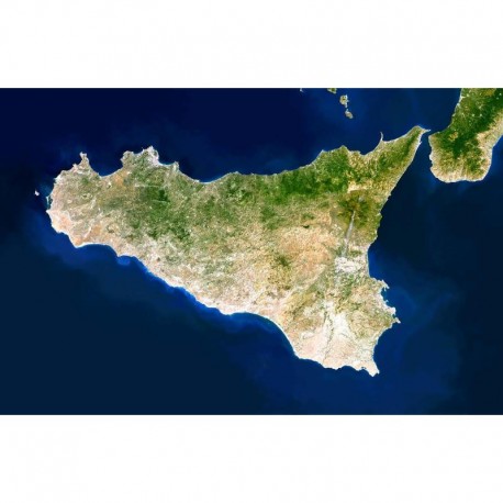  Harta regionala Planet Observer regiunea Sicilia