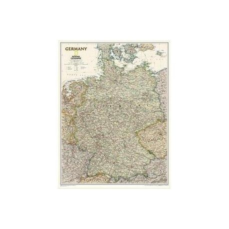 Harta Germania National Geographic 