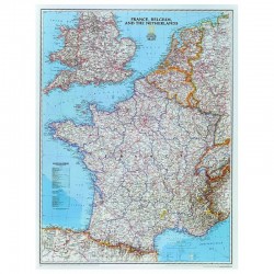  Harta Franţa National Geographic