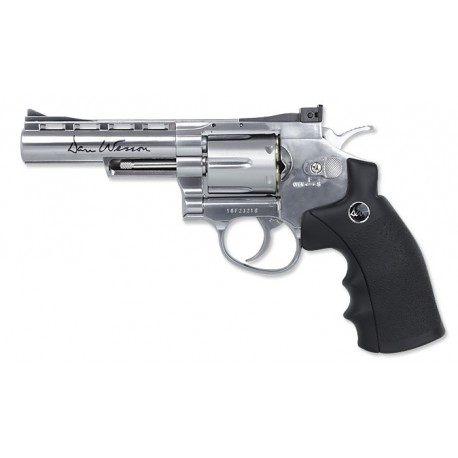 Replica Airsoft ASG Dan Wesson 4'' Revolver - Silver