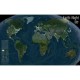  Harta lumii Pământul noaptea - hartă de perete National Geographic