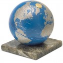 Glob Zoffoli Stone Blue metallico 22cm