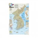 Harta Corea - razboiul uitat - fata-verso National Geographic