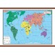 Harta lumii pentru copii 1400x1000 mm