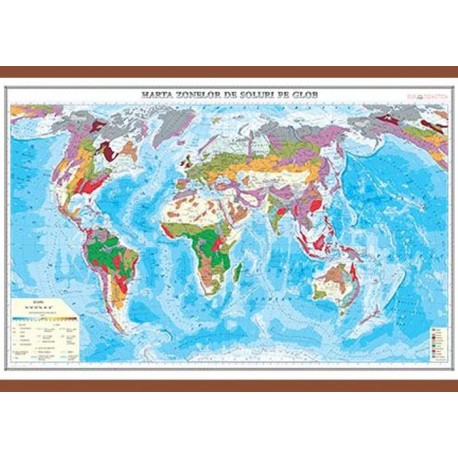 Harta zonelor de soluri pe glob