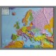 Harta politica continentala a Europei in relief GEO Institute (in germana)