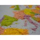  Harta politica continentala a Europei in relief GEO Institute (in germana)