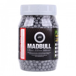 Bile Airsoft MadBull Ultimate Grey Stainless 0.50g 2000buc