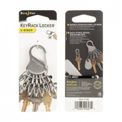 Nite Ize S-Biner KeyRack Locker Stainless