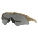 Ochelari de soare Oakley SI Ballistic M Frame Alpha Terrain Tan lentile grey