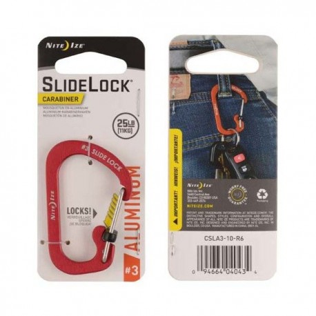 Carabina Nite Ize SlideLock Aluminum 3