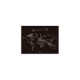 Harta lumii Miss Wood Chalkboard L