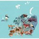 Harta lumii Marmota Maps World of Animals