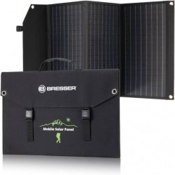 Incarcator solar BRESSER 90 wati cu iesire USB si DC