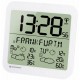 Ceas de perete BRESSER MyTime Meteotime LCD, alb