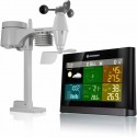 Statie meteo BRESSER 5-in-1 Comfort, diplay color, negru