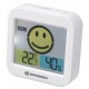 Termo/higrometru BRESSER Temeo Smile cu indicator climatic, alb