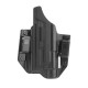 Toc OWB Bravo Concealment Pistol S&W M&P 2.0 Cu Lanterna TLR-1 HL Dreptaci