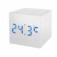 Ceas cu alarma BRESSER MyTime WAC RC negru/alb