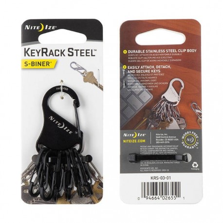 Nite Ize S-Biner KeyRack Steel