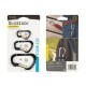 Set Carabina Nite Ize SlideLock 2 3 4