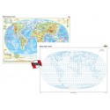 Harta fizica a Iumii – Duo 100x70 cm