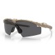 Ochelari de soare Oakley SI Ballistic M Frame 3.0 Dark Bone lentile grey