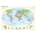 Harta politica a lumii 160x120cm