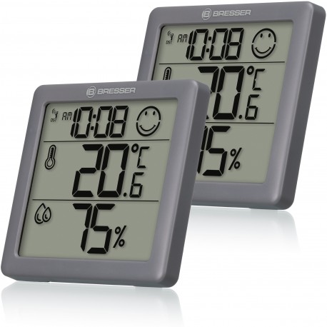 Set 2 buc. termometru/higrometru BRESSER Climate Smile
