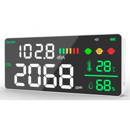 Statie monitorizare calitate aer si zgomot Levenhuk Wezzer Air PRO CN20