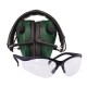 Casti De Protectie Electronic E-Max Low Profile Si Ochelari