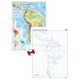 America de sud. Harta fizico-geografică şi a principalelor resurse naturale de subsol – Duo