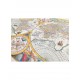 Harta lumii antica Orbis Terrarum P. Plancius, 1594. - M1594