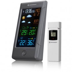 Statie meteo BRESSER ClimateTemp NBF Colour DCF