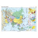 Asia. Harta politica 160x120 cm
