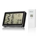 Statie meteo BRESSER Meteo Temp HZ, wireless, negru