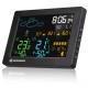 Statie meteo BRESSER MeteoTemp Baro HZ Colour