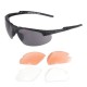 Set Ochelari Safety Swiss Eye Apache Shooting cu lentile
