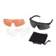 Set Ochelari Safety Swiss Eye Raptor Shooting cu lentile