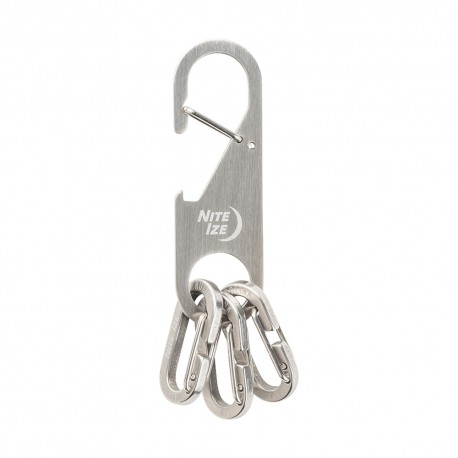 Carabina Nite Ize Z-Rack Keychain Bottle Opener - Steel