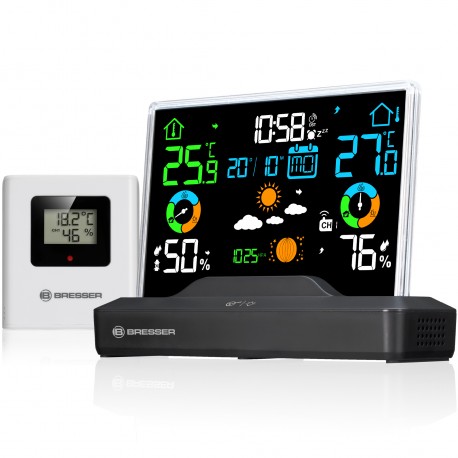Statie meteo BRESSER Colour, control radio
