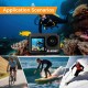 Camera de actiune Svbony ACT20 4K60fps Ultra HD Video 20MP, rezistenta la apa