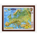 Harta Europei pentru copii (proiectie 3D), 600x470mm