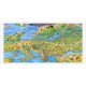Harta Europei pentru copii (proiectie 3D), 600x470mm