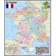 Harta murala "LA FRANCE"